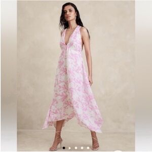 🌸BANANA REPUBLIC Linen Maxi Dress. Size 12🌸